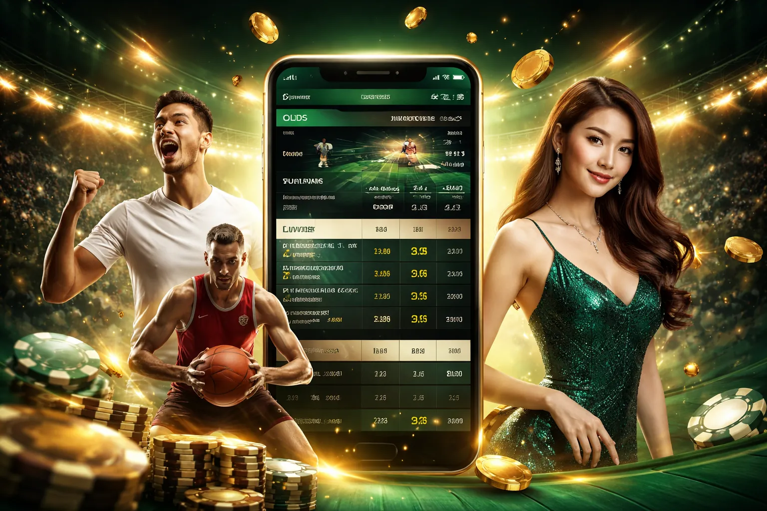 Xem trực tiếp và đặt cược