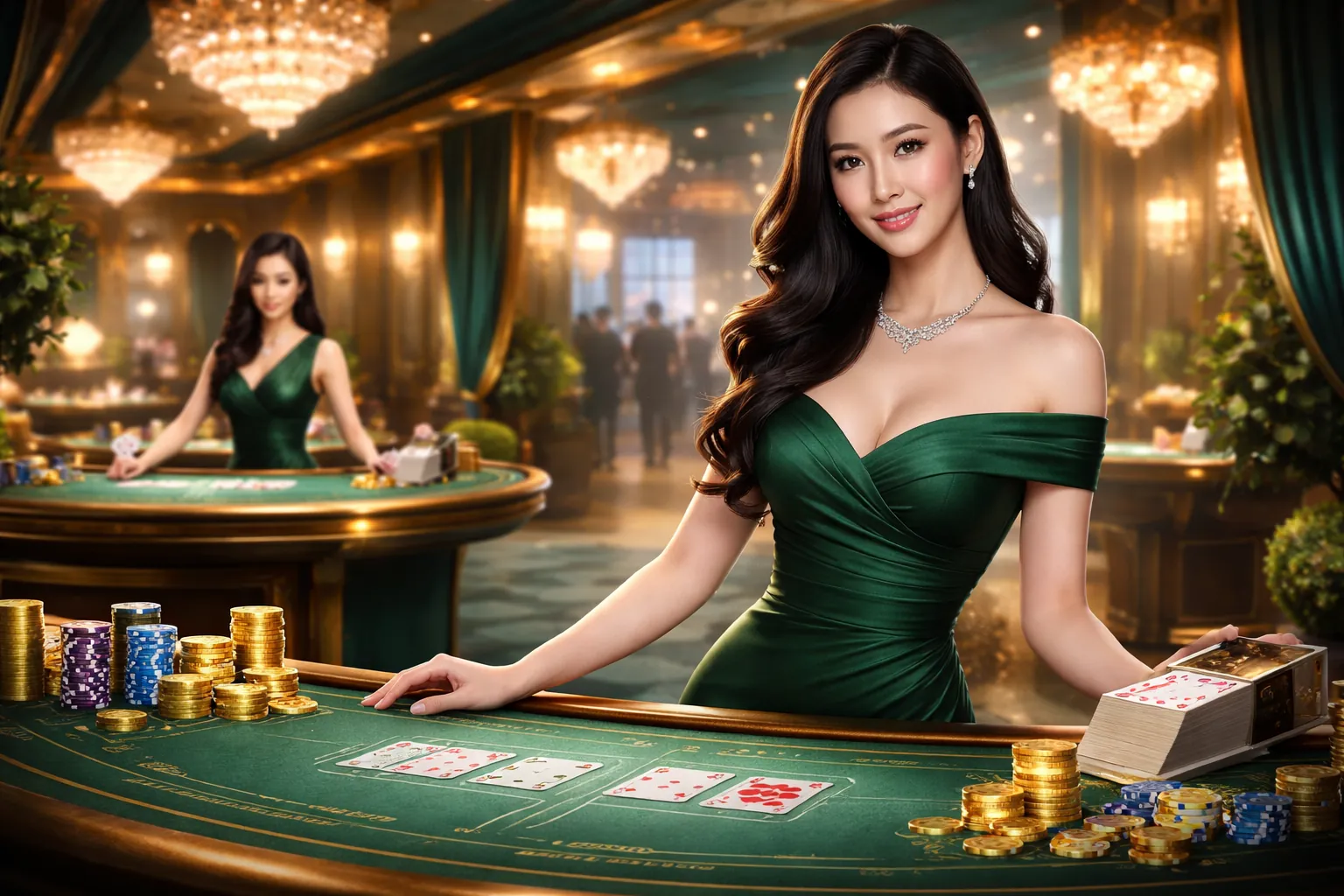 Bàn Roulette trực tiếp tại win77